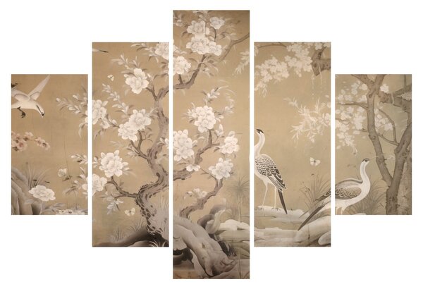 Slika - Crtani japanski pejzaž (150x105 cm)