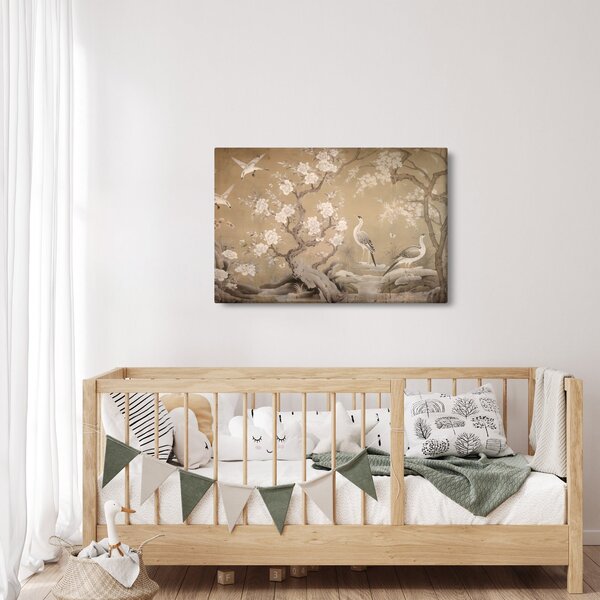 Slika - Crtani japanski pejzaž (90x60 cm)