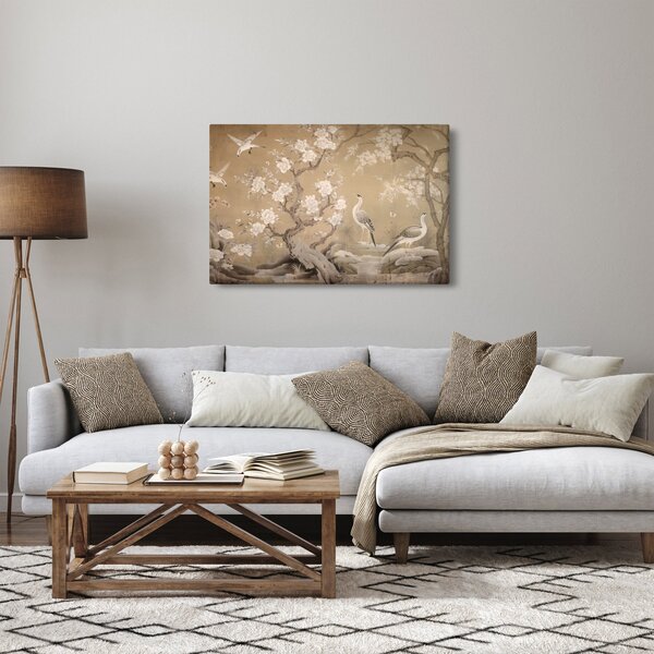 Slika - Crtani japanski pejzaž (90x60 cm)
