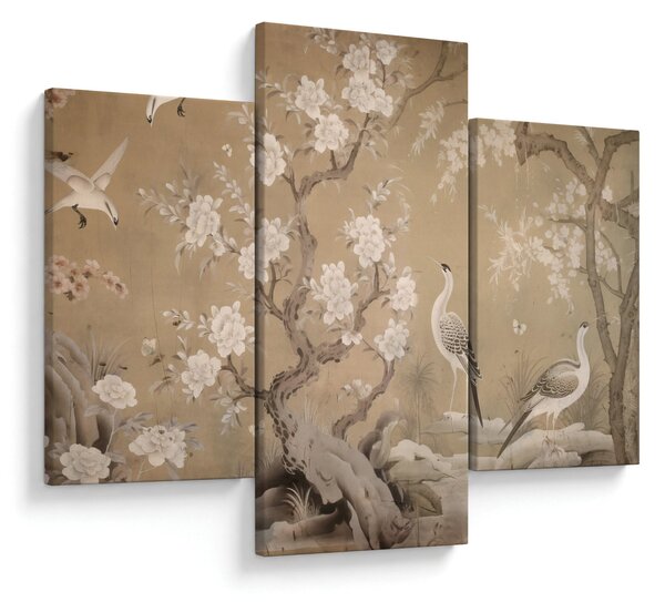 Slika - Crtani japanski pejzaž (90x60 cm)