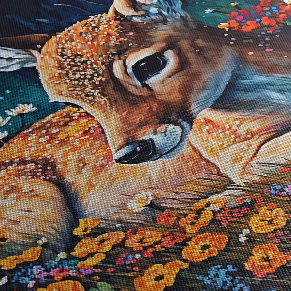 Slika - Naslikani jelen (150x105 cm)
