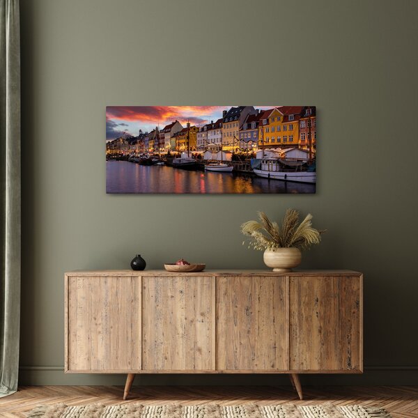 Slika - Nyhavn, Kopenhagen (120x50 cm)
