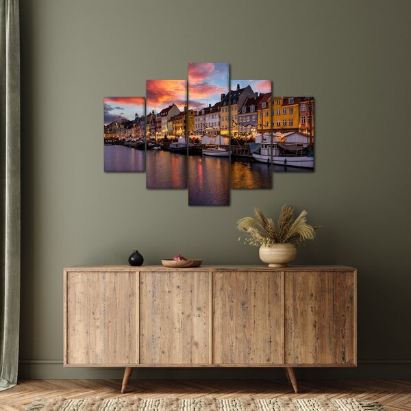 Slika - Nyhavn, Kopenhagen (150x105 cm)