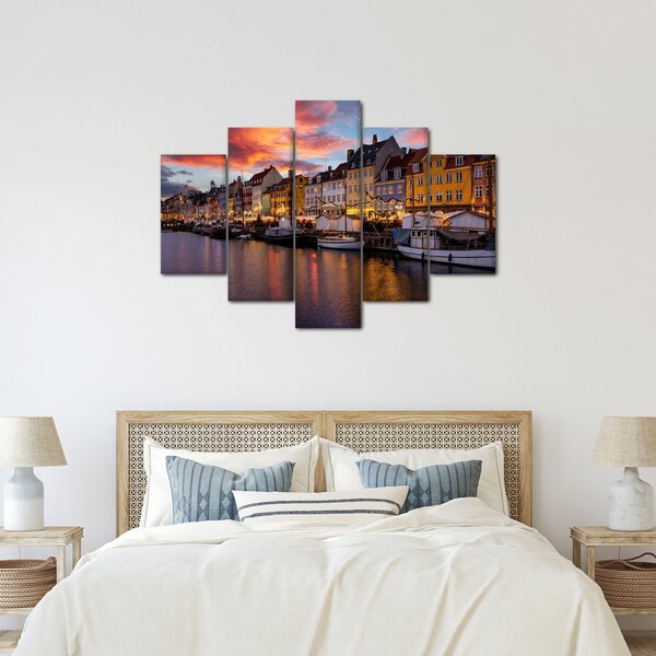 Slika - Nyhavn, Kopenhagen (150x105 cm)
