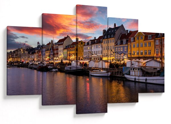 Slika - Nyhavn, Kopenhagen (150x105 cm)