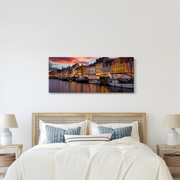 Slika - Nyhavn, Kopenhagen (120x50 cm)
