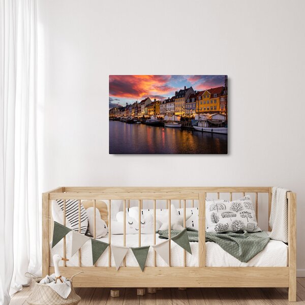 Slika - Nyhavn, Kopenhagen (90x60 cm)
