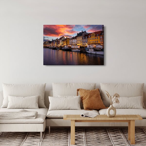 Slika - Nyhavn, Kopenhagen (90x60 cm)