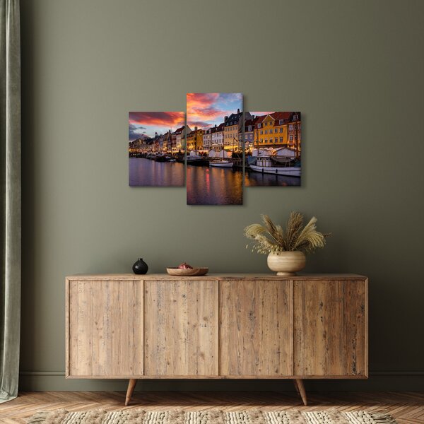 Slika - Nyhavn, Kopenhagen (90x60 cm)