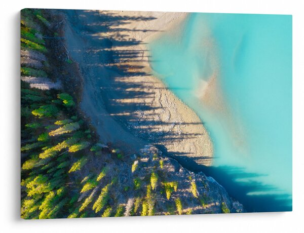 Slika - Pogled na jezero (70x50 cm)