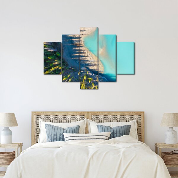 Slika - Pogled na jezero (150x105 cm)
