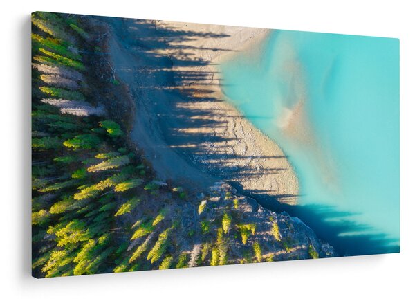 Slika - Pogled na jezero (90x60 cm)