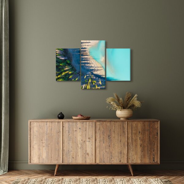 Slika - Pogled na jezero (90x60 cm)