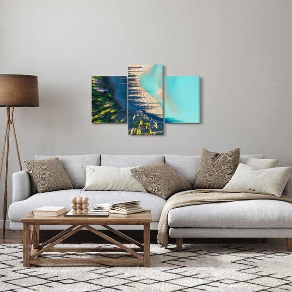 Slika - Pogled na jezero (90x60 cm)
