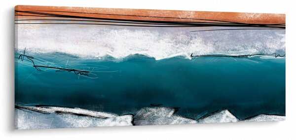 Slika - Apstrakcija (120x50 cm)
