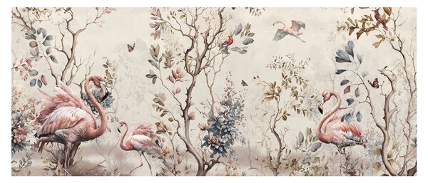 Slika - Crtanje flaminga (120x50 cm)