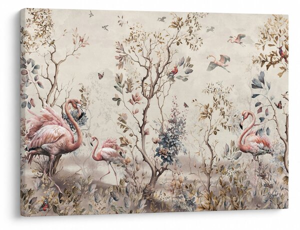 Slika - Crtanje flaminga (70x50 cm)