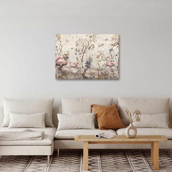 Slika - Crtanje flaminga (70x50 cm)