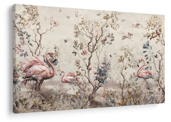 Slika - Crtanje flaminga (90x60 cm)