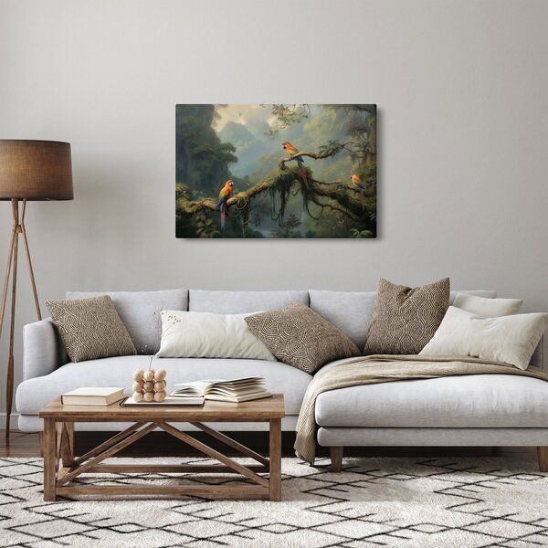 Slika - Tropska šuma (90x60 cm)