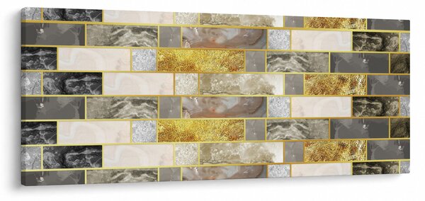 Slika - Dekor s teksturama (120x50 cm)