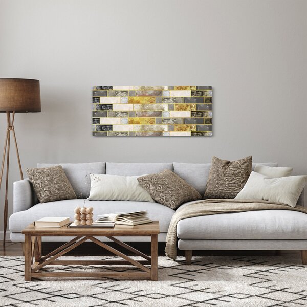 Slika - Dekor s teksturama (120x50 cm)