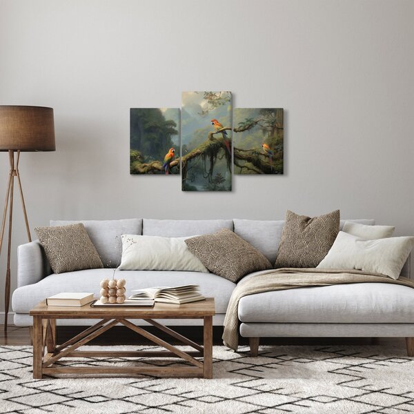 Slika - Tropska šuma (90x60 cm)