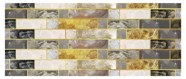 Slika - Dekor s teksturama (120x50 cm)