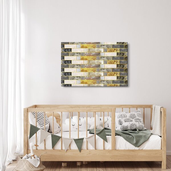 Slika - Dekor s teksturama (90x60 cm)