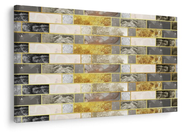 Slika - Dekor s teksturama (90x60 cm)