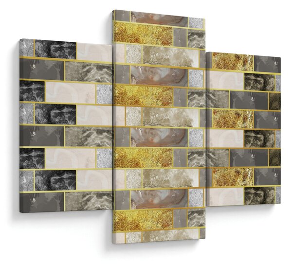 Slika - Dekor s teksturama (90x60 cm)