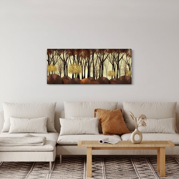 Slika - Dekorativna šuma (120x50 cm)