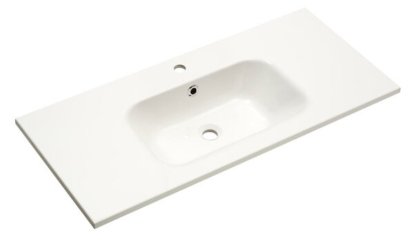 Umivaonik od bijelog lijevanog mramora 101x46 cm Set 923 - Pelipal