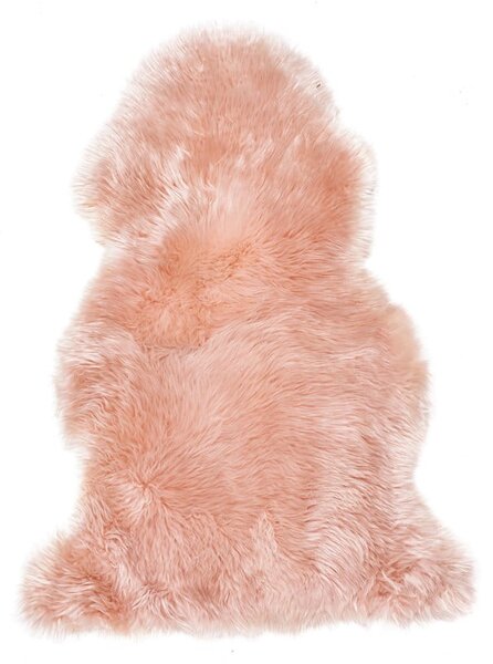 Růžová ovčí kožešina Bonami Selection, 60 x 100 cm