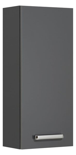 Tamno sivi viseći kupaonski ormarić 30x70 cm Set 311 - Pelipal