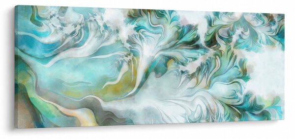 Slika - Slikanje apstraktnih uzoraka (120x50 cm)