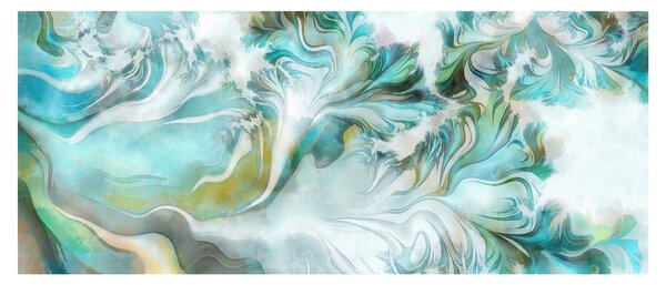 Slika - Slikanje apstraktnih uzoraka (120x50 cm)