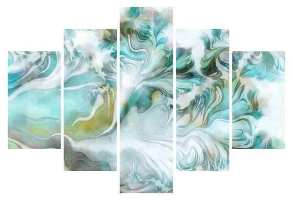 Slika - Slikanje apstraktnih uzoraka (150x105 cm)