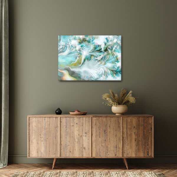 Slika - Slikanje apstraktnih uzoraka (70x50 cm)