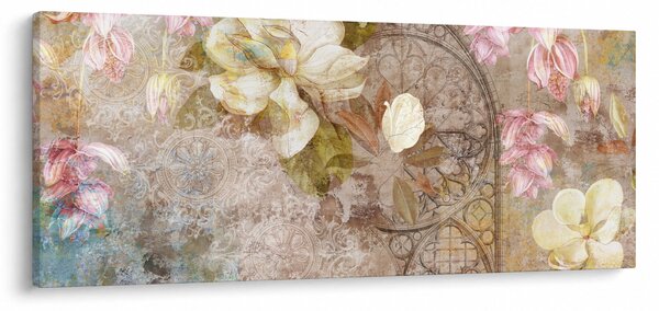 Slika - Cvjetni ukras (120x50 cm)