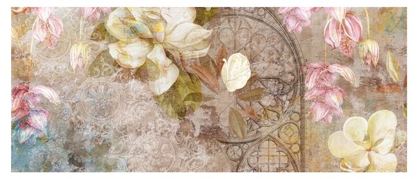 Slika - Cvjetni ukras (120x50 cm)