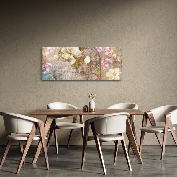 Slika - Cvjetni ukras (120x50 cm)