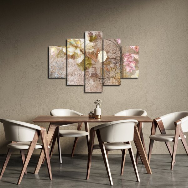 Slika - Cvjetni ukras (150x105 cm)