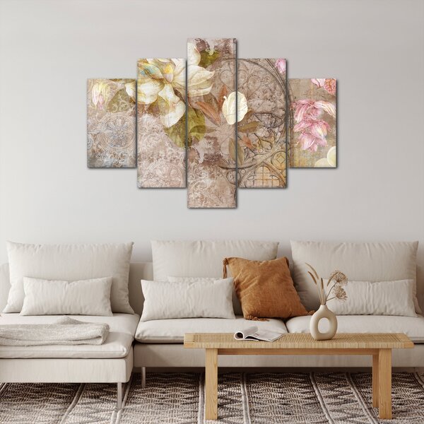 Slika - Cvjetni ukras (150x105 cm)
