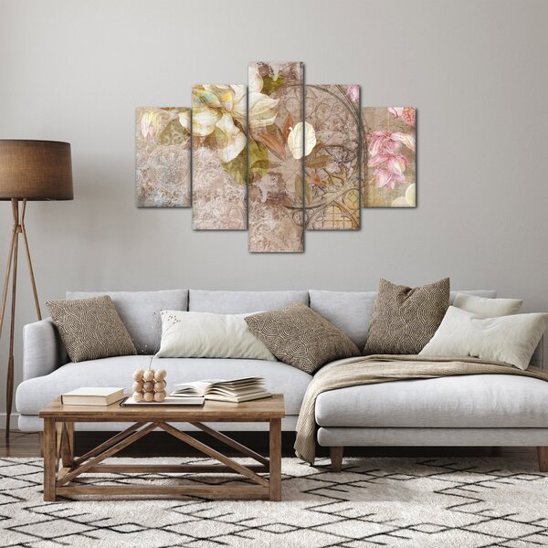 Slika - Cvjetni ukras (150x105 cm)