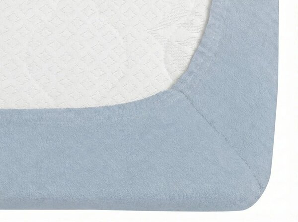 Frotirna plahta EXCLUSIVE svijetlo plava 90 x 200 cm
