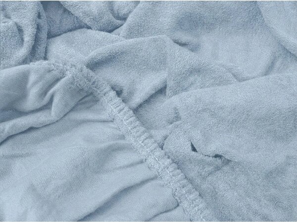 Frotirna plahta EXCLUSIVE svijetlo plava 90 x 200 cm