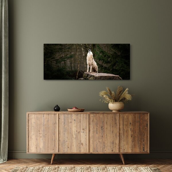 Slika - Zavijanje vuka (120x50 cm)