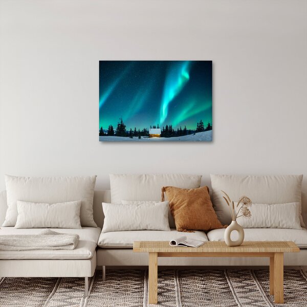 Slika - polarna svjetlost (70x50 cm)