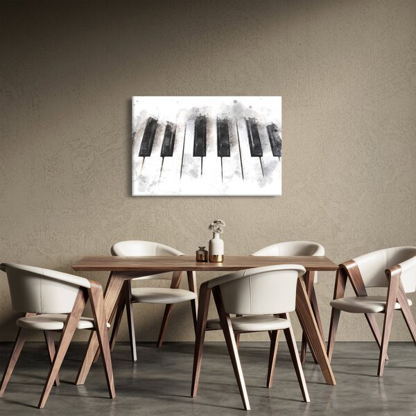Slika - Klavir, akvarel (90x60 cm)